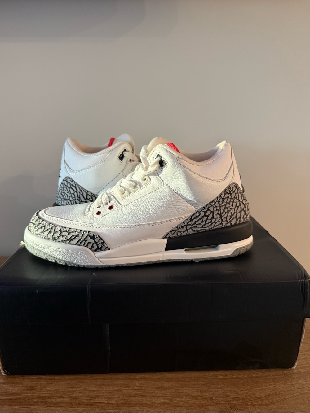 Jordan 3 88 Retro (2011) Cement GS Size 7